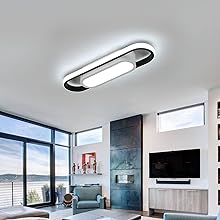 luz de techo LED acrílica